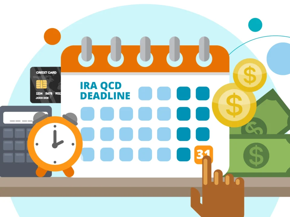 Illustration depicting December 31 IRA QCD deadline